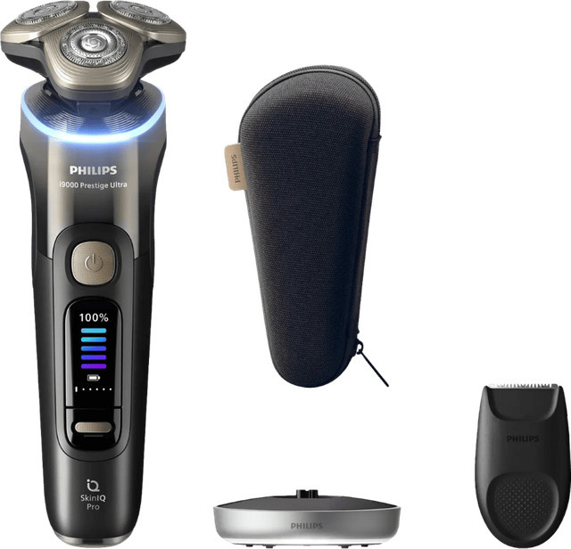 Philips Shaver i9000 Prestige Ultra Herren, Grau - Bild 1