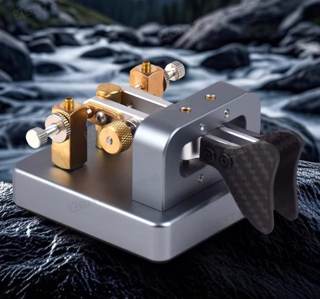 Xiegu VK-6 Elektrischer Morsecode-Schlüssel für Kurzwelle CW mit Bluetooth-Funktion - Bild 1