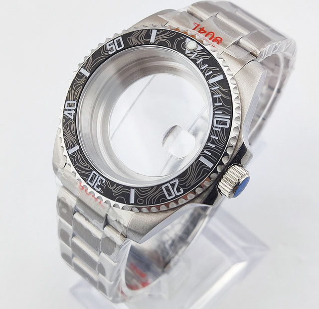 OUMASHI Uhrengehäuse, 904L Edelstahl, 40 mm, Herren - Bild 1