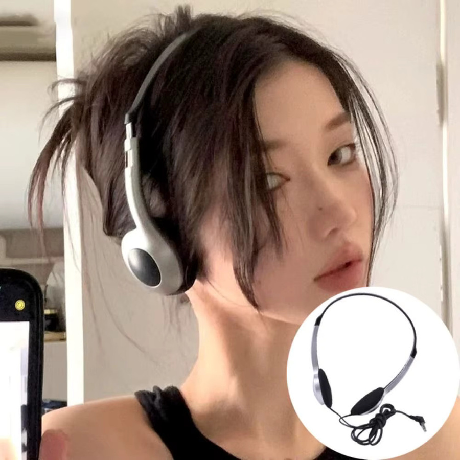 DITIPOO Retro On-Ear Kopfhörer mit Kabel für Musik und Sport - Bild 3