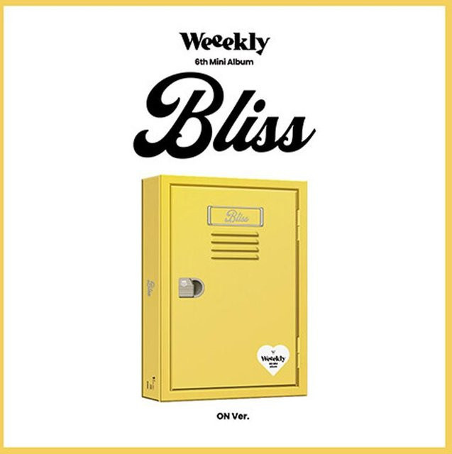 Weeekly 6. Mini-Album Bliss ON VER. in Yellow und Grey - Bild 1