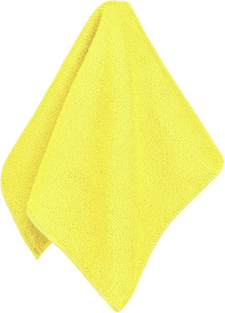 ERWIN M. Microfasertücher Clean gelb, 5er Pack, B/L: 35 x 35 cm - Bild 1