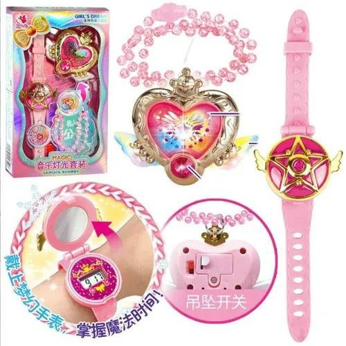 Yiran toy 1 Magische DoReMi Sailor Moon Zauberstab, leuchtend, ab 14 Jahre - Bild 1