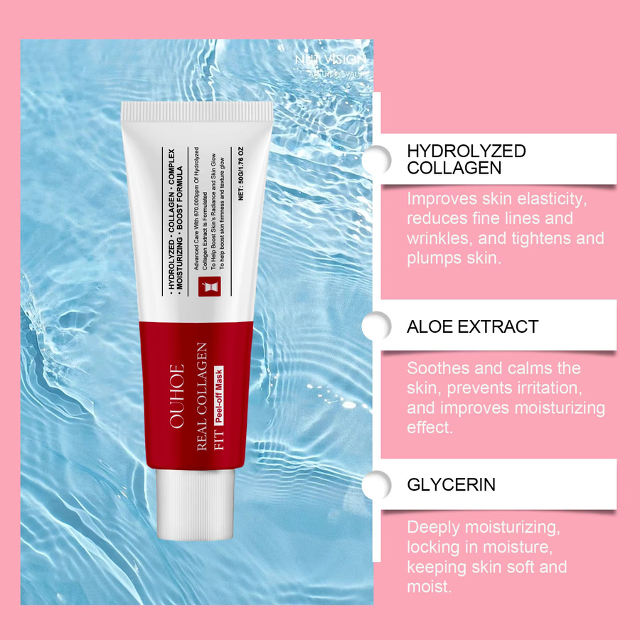 Ouhoe Collagen Peel Off-Maske, alle Hauttypen - Bild 2