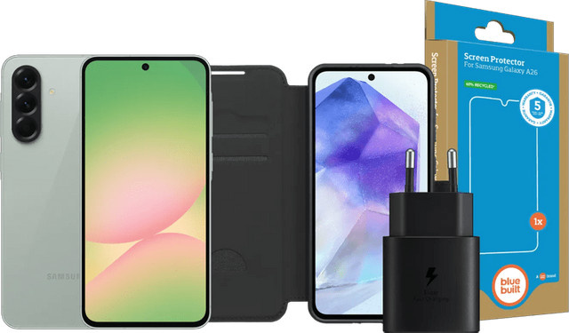 Samsung Galaxy A56 5G Smartphone mit 128 GB Speicher in Grün - Bild 1