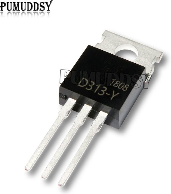 PUMUDDSY Transistor Set 10 Stück 2SD313 und 2SD880 in Schwarz - Bild 1