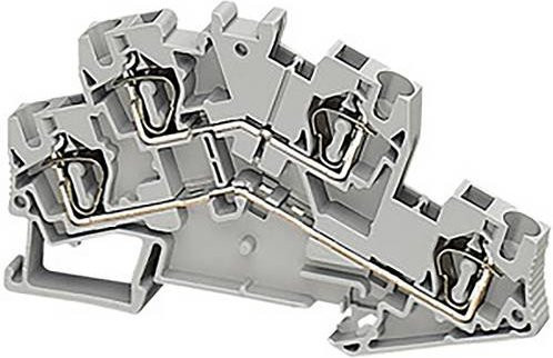 Schneider Electric NSYTRR44D Klemmleiste in Grau, Breite: 28,0 cm - Bild 1