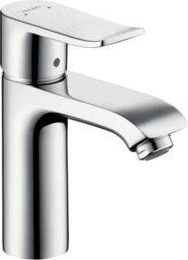 Hansgrohe Metris 110 Waschtisch-Einhebelmischer in Chrom mit EcoSmart Wassersparfunktion - Bild 1