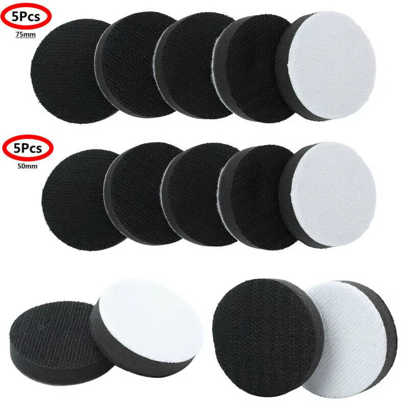 DAZZLEEX 5er-Pack weiche Schwamm-Zwischenlagen zur Vibrationsreduktion beim Konturschleifen, Durchmesser: 50 mm und 75 mm - Bild 5