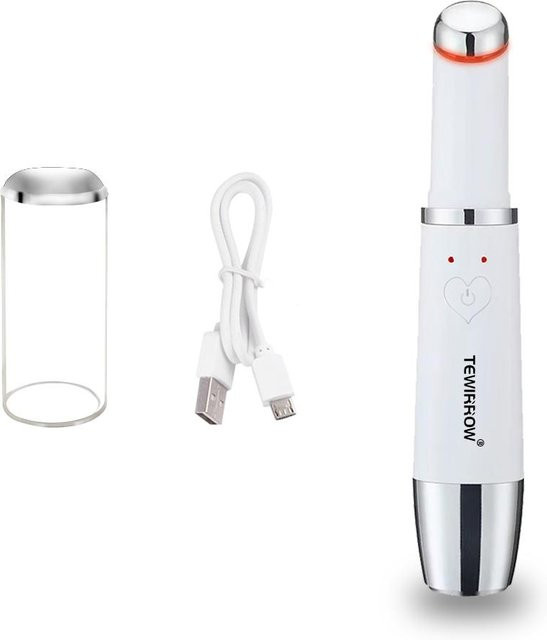 TEWIRROW Ionisches Augen-Gesichtsmassagegerät, Weiß, Unisex - Bild 1