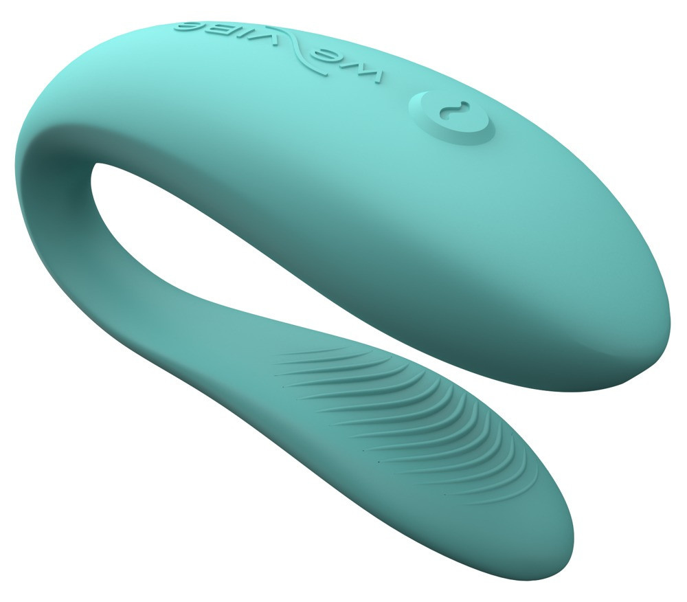 We-Vibe Paarvibrator Sync Lite in Turquoise mit 10 Vibrationsmodi und App-Steuerung - Bild 2