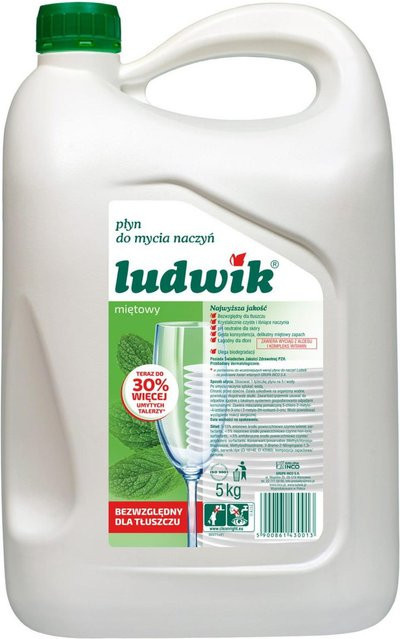 Ludwik Spülmittel Minze 5 l - Bild 1