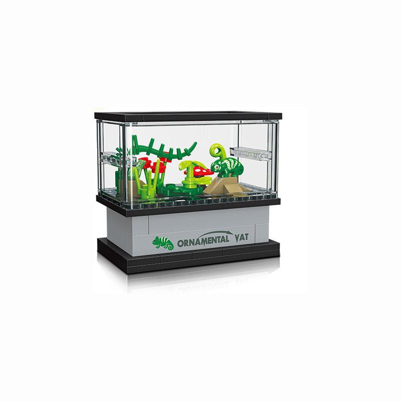 Yiran toy Aquarium Lebensraum Bausteine aus Kunststoff - Bild 2