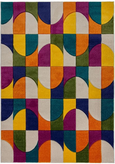Flair Rugs Kinderteppich Chacha Mehrfarbig B: 80 cm, L: 150 cm - Bild 1