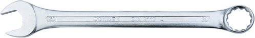 Connex Gabelringschlüssel aus Stahl in Silber mit einer Schlüsselgröße von 30 mm - Bild 1