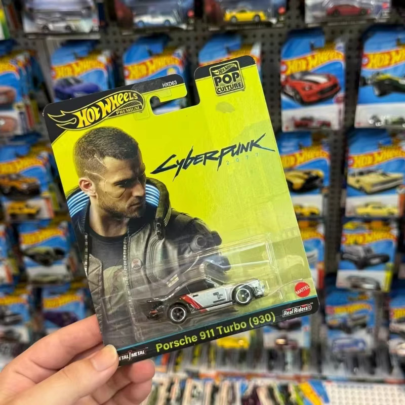 Hot Wheels Cyberpunk 2077 Porsche, Modellauto, 1:64, Druckguss - Bild 3