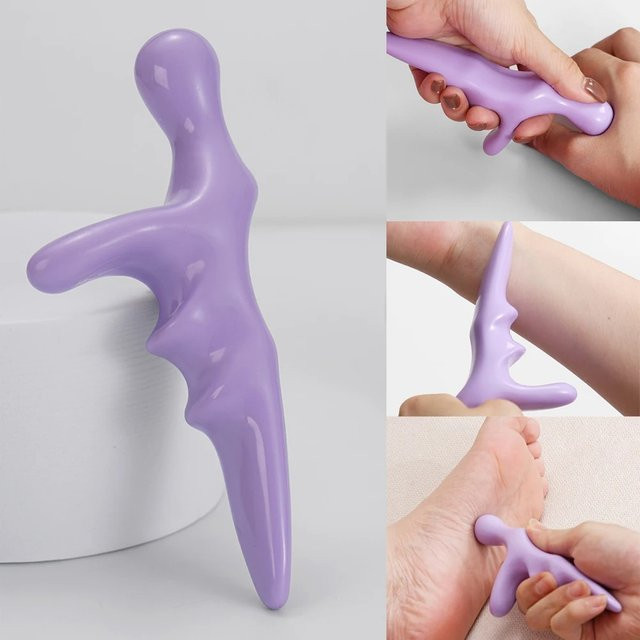 Monclique Fuß Akupressur Massagegerät für Daumen und Finger - Bild 1