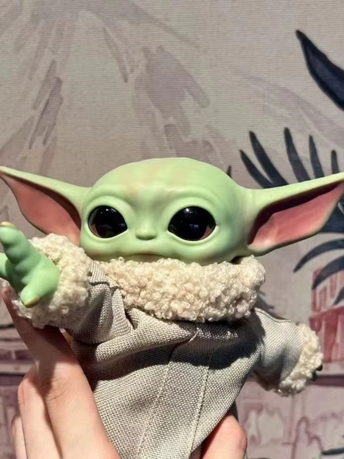 Hot Toys Star Wars Yoda Baby Grogu, Actionfigur, 17-28cm - Bild 4
