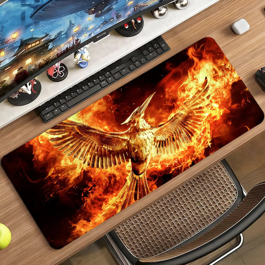 XXL Film-Mauspad The Hunger Games in Multicolour, rutschfeste Schreibtischunterlage aus Gummi für PC und Laptop - Bild 3