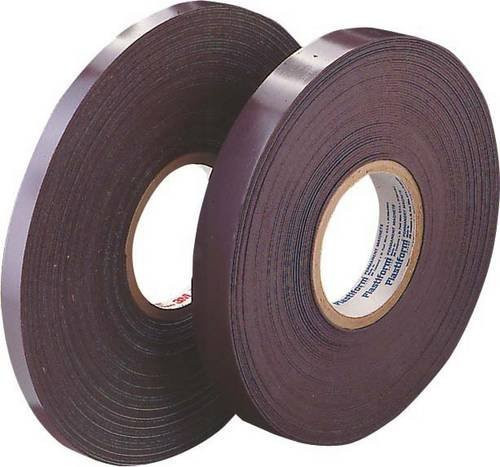 3M Magnetklebeband braun doppelseitig, Breite: 19 mm, Länge: 30 m, 5er Pack - Bild 1