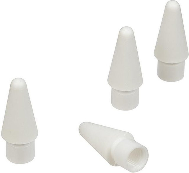 Utility Spare Tip Kit 4 Ersatzspitzen für Apple Pencil 1. Gen, 2. Gen und Apple Pencil USB-C in Weiß - Bild 1