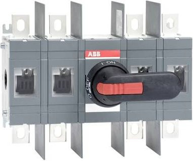 ABB OT400U22P Lasttrennschalter 400A 1000V in Schwarz und Grau - Bild 1