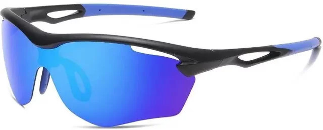 Ma lunette LUPTE2211 Sonnenbrille, Unisex, Vollrand, TR90, black, blue - Bild 1