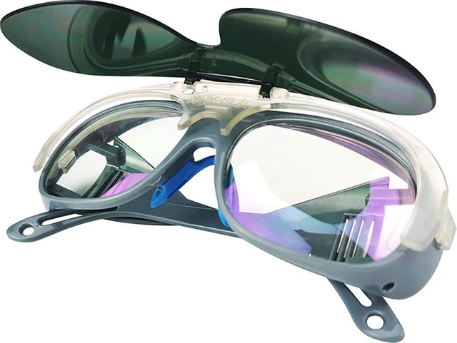 Sicherheits-Schweißbrille zum Schutz beim Argon- und Lichtbogen-Schweißen mit Anti-Glare-Effekt und Spritzschutz - Bild 1