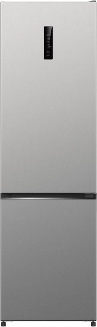Wolkenstein Kühl-Gefrierkombination WKG405ANFDIX in Dark Inox-Design mit NoFrost-Technologie und Energieeffizienzklasse A - Bild 1
