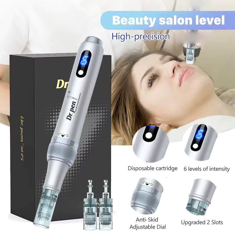 Dr. Pen M7S Mikro-Hautpen, Elektrischer Kabelloser Derma-Pen, Unisex, für Gesicht und Körper, 12 Nadeln 0,25mm - Bild 3