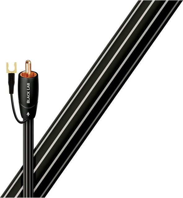 AudioQuest Black Lab Subwooferkabel, Schwarz, 5 m - Bild 1