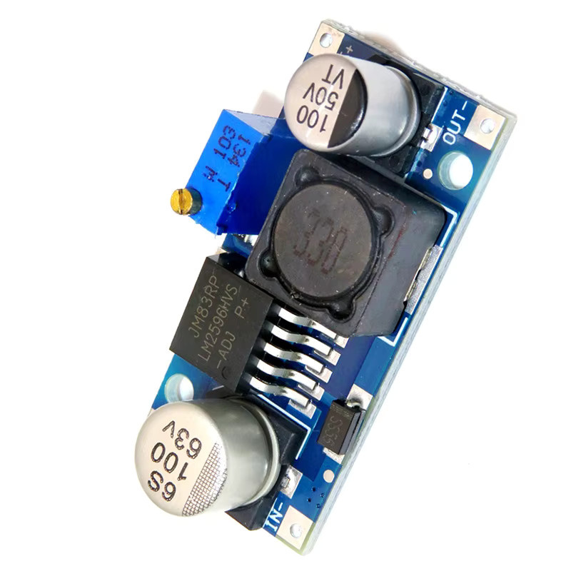 REALPOY LM2596HV DC-DC Abwärtswandler Leistungsmodul mit Strombegrenzung, Blau, Eingangsspannung 4,5-50V, Ausgangsspannung 3-35V - Bild 2