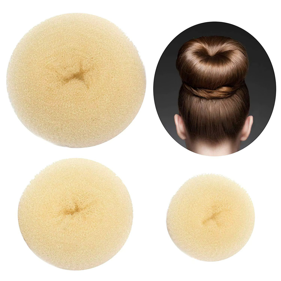 Haar Brötchen Donut Styling Werkzeuge für Damen, 3/21/29 Stück - Bild 3