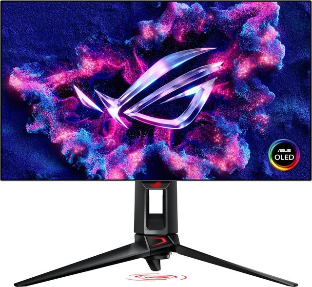 ASUS ROG Swift OLED PG27AQDP Gaming-Monitor, 67,3 cm (26,5 Zoll), QHD 1440p, Schwarz - Bild 3