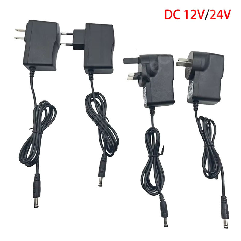 Asign Universal-Netzteiladapter für LED-Streifen, DC 12V 24V, Farbe Schwarz - Bild 7