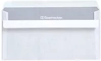 Soennecken Briefumschläge DIN lang ohne Fenster weiß selbstklebend - Bild 1
