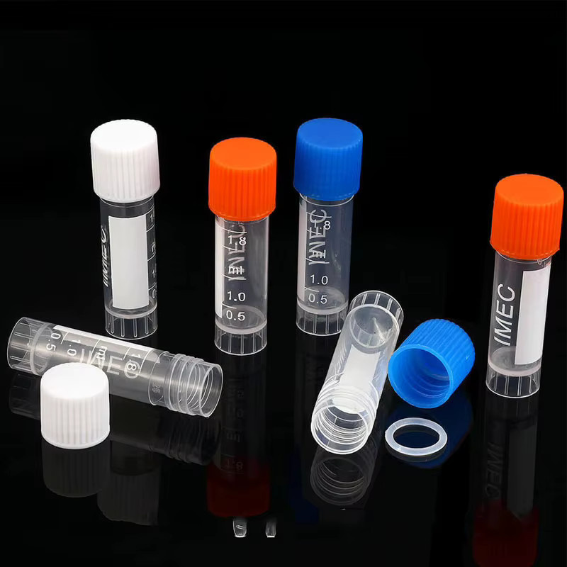 50 Mini-Flaschen aus Kunststoff, 1-10 ml, mit Verschluss, graduiert - Bild 4