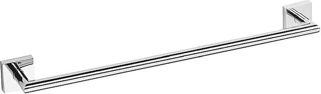Brillantbad META Handtuchhalter aus Messing in Chrom poliert, B/T/H: 65,5 x 6,5 x 6,5 cm - Bild 1