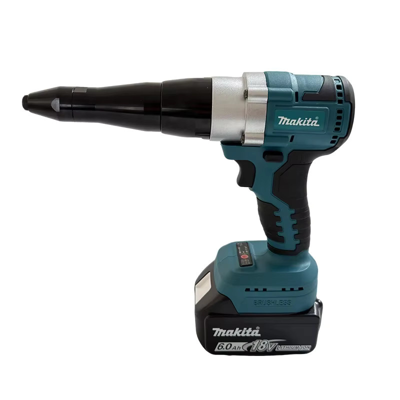 Makita 25000N Bürstenlose elektrische Nietpistole für 3,2–4,8 mm Nietmuttern, kabelloses Elektrowerkzeug für Makita 18V Akku - Bild 3
