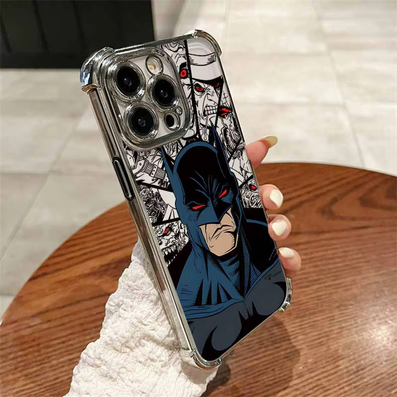 Sturzsichere Handyhülle mit B-Bats-man Logo für iPhone 11 bis iPhone 17 Pro Max in Multicolour - Bild 2
