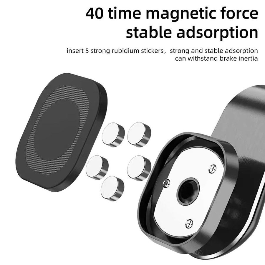 Magnetische Congdi Auto Smartphone Halterung für Lüftungsschlitze in Schwarz - Bild 5