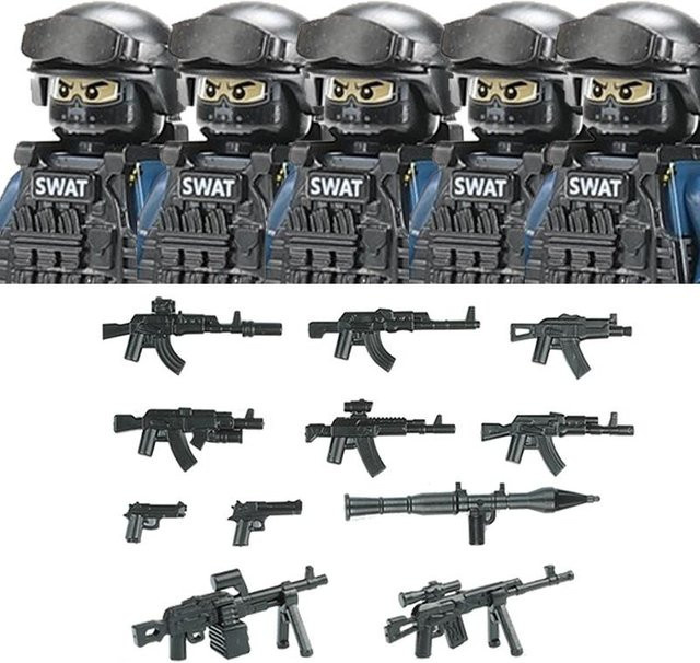 Yiran toy Militärfiguren Riot Police Soldat, Bausteine, Einzelfigur - Bild 1