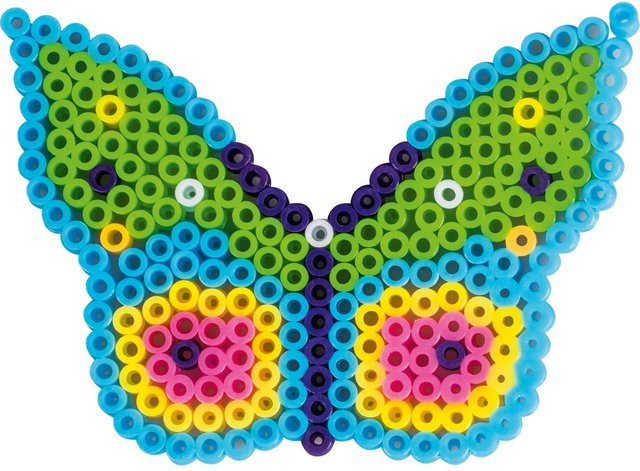KNORR prandell Bastelset Bügelperlen Schmetterling - Bild 1