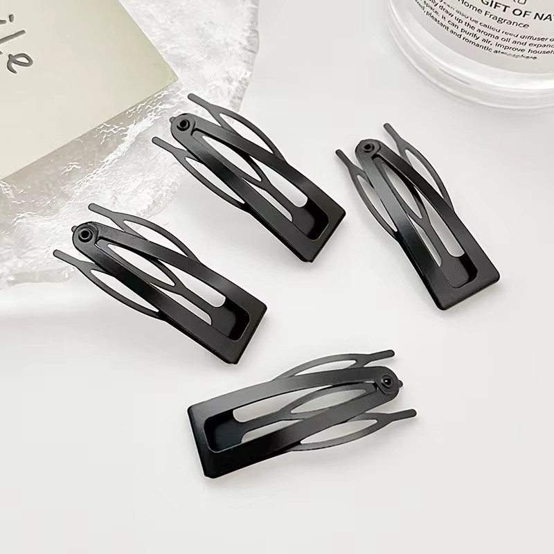 10 Stück Doppelgriff-Haarspangen aus Metall, 4,5/7cm, Damen - Bild 2