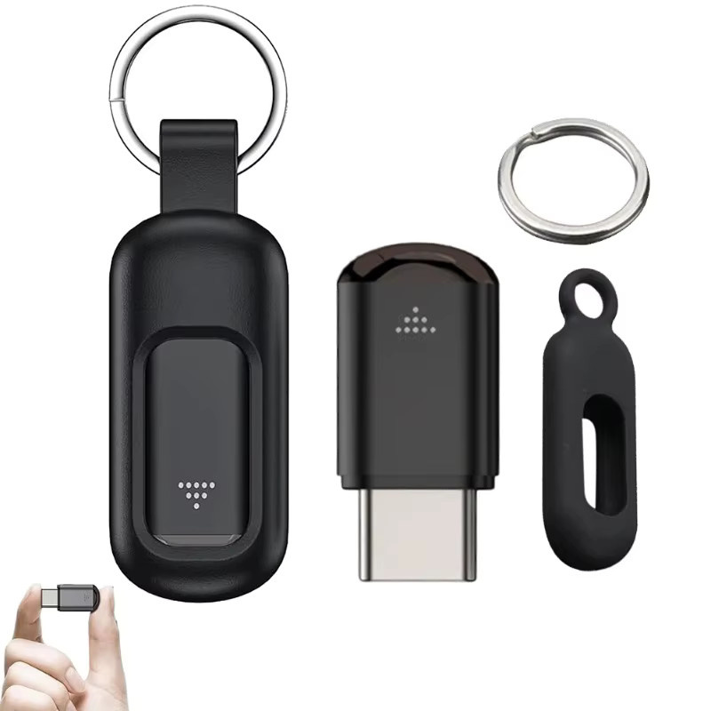 Mrgabwte USB-C Infrarot-Senderadapter für Smartphones zur intelligenten App-Steuerung von Fernsehern und Infrarot-Geräten in Schwarz und Silber - Bild 6