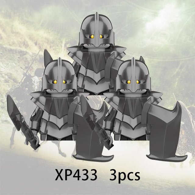 Goodluckygirl Mini Aktionsspielfiguren Bausteine, 3-teiliges Set, ab 6 Jahren - Bild 1