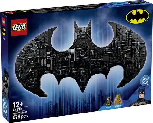 LEGO DC Super Heroes Batman Logo Klemmbaustein ab 12 Jahren - Bild 1