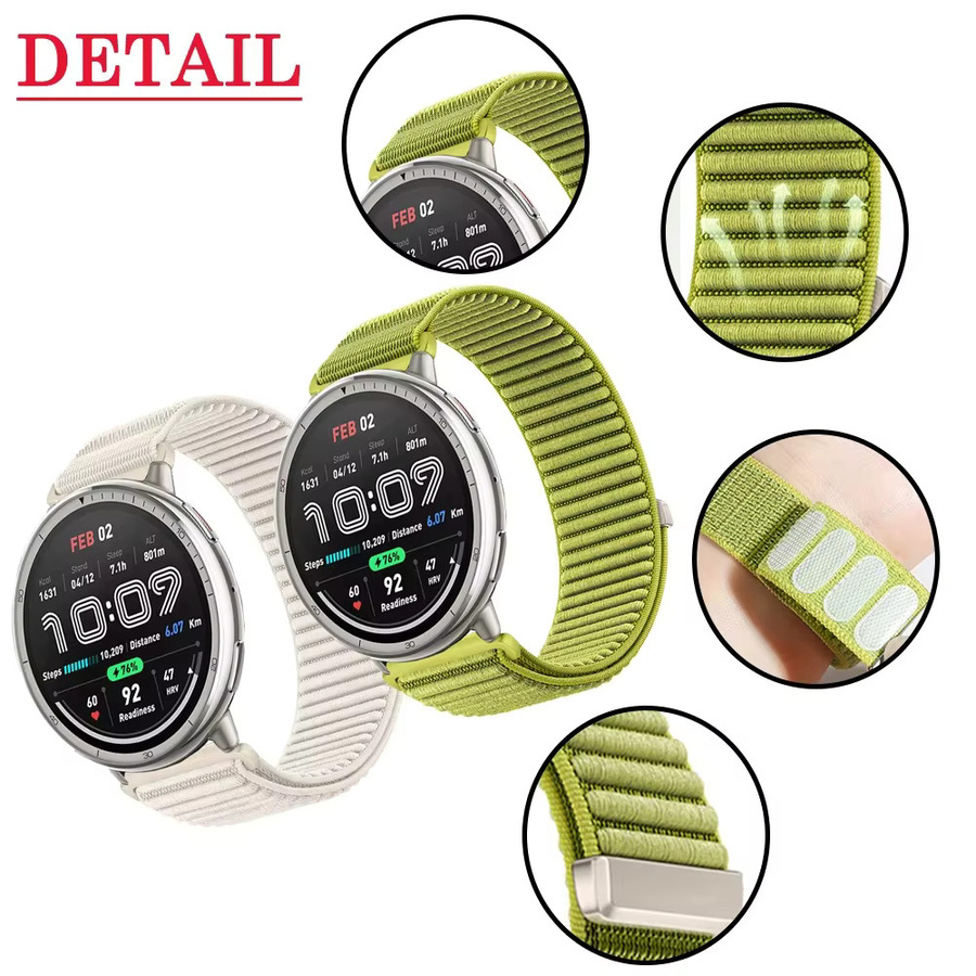 Nylon-Schlaufenarmband, 22mm 20mm, Textil/NATO, Unisex - Bild 1
