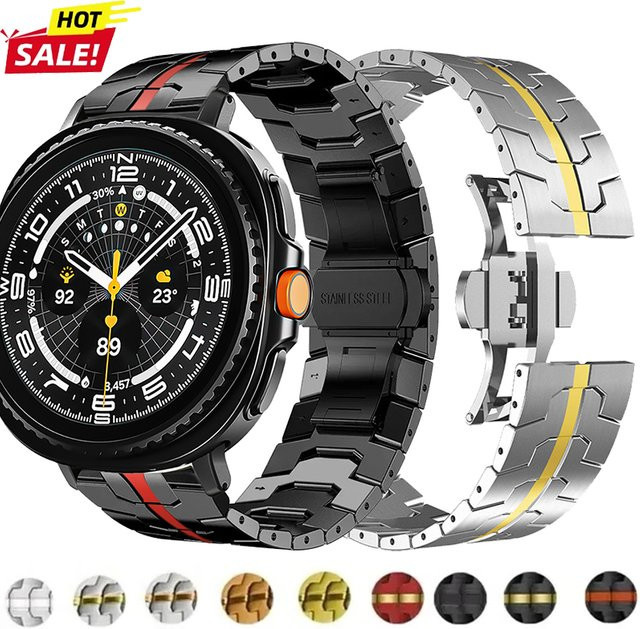 CHIICSMART Uhrenarmband Edelstahl, Silber, Unisex - Bild 1