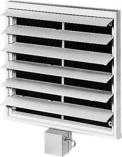 Helios Ventilator-Verschlusskappe EVK 500 für Lüftungsgitter aus Kunststoff in Weiß oder Grau - Bild 1